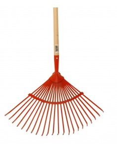 Balai gazon acier fil plat