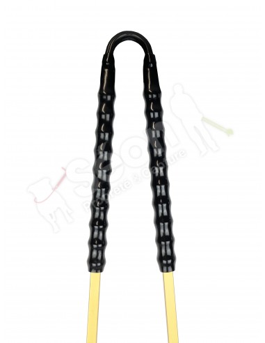 Kahara Pince à anneaux fendus en aluminium fin 71 g 15,2 cm Noir mat