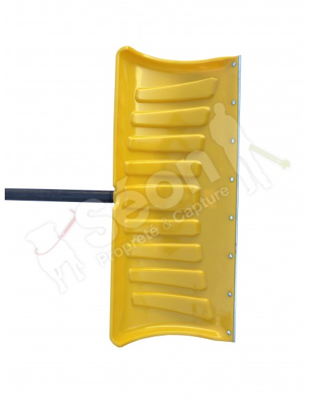 poussoir neige lame acier