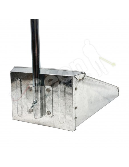 pelle plate acier