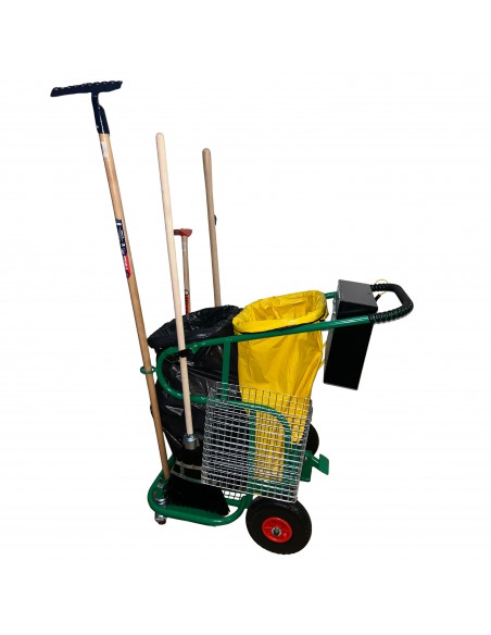 chariot voirie 2 sacs